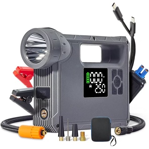 جامپ استارتر و پمپ باد