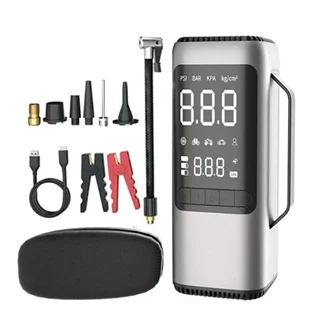 جامپ استارتر و پمپ باد خودرو مدل 9366A