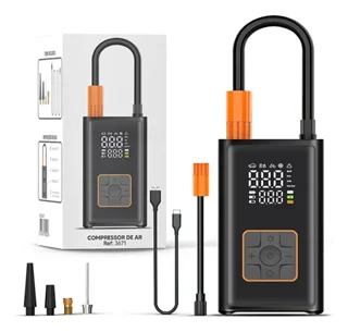 پمپ باد لاستیک هوشمند قابل حمل مدل Ref-3671