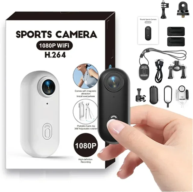دوربین ورزشی مدل Sport Camer 1080p H.265 پک کامل