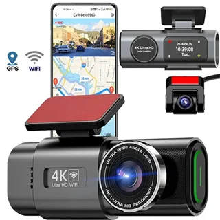 دوربین خودرو DISCOVERY کیفیت ULTRA HD 4K با جی پی اس(128 گیگ)